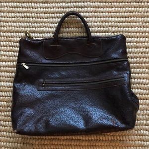 Jas M.B. pebbled leather bag